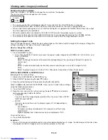 Preview for 24 page of Mitsubishi Electric DLP XD3200U User Manual