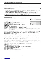 Preview for 34 page of Mitsubishi Electric DLP XD3200U User Manual