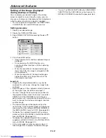 Preview for 37 page of Mitsubishi Electric DLP XD3200U User Manual