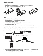 Preview for 8 page of Mitsubishi Electric DLP XD435U-G User Manual