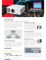 Preview for 3 page of Mitsubishi Electric DLP XD8100U Brochure & Specs