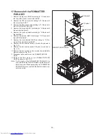 Preview for 35 page of Mitsubishi Electric DLP XD8100U Service Manual