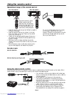 Предварительный просмотр 9 страницы Mitsubishi Electric DLP XD8100U User Manual