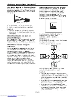 Предварительный просмотр 14 страницы Mitsubishi Electric DLP XD8100U User Manual