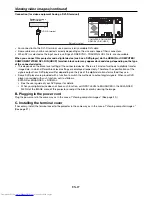 Предварительный просмотр 27 страницы Mitsubishi Electric DLP XD8100U User Manual