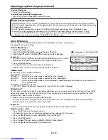 Предварительный просмотр 43 страницы Mitsubishi Electric DLP XD8100U User Manual