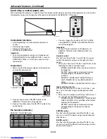 Предварительный просмотр 61 страницы Mitsubishi Electric DLP XD8100U User Manual