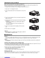 Предварительный просмотр 64 страницы Mitsubishi Electric DLP XD8100U User Manual