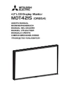 Mitsubishi Electric DR854 User Manual предпросмотр