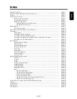 Preview for 5 page of Mitsubishi Electric DR854 User Manual