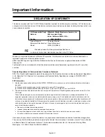 Preview for 6 page of Mitsubishi Electric DR854 User Manual