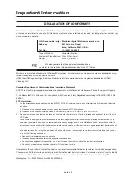 Preview for 3 page of Mitsubishi Electric DT851 User Manual