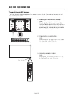 Preview for 21 page of Mitsubishi Electric DT851 User Manual