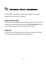 Preview for 11 page of Mitsubishi Electric DV207SB User Manual