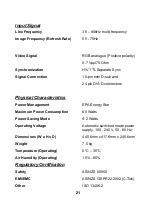 Preview for 25 page of Mitsubishi Electric DV207SB User Manual