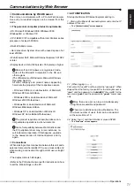 Предварительный просмотр 71 страницы Mitsubishi Electric DX-NT400E Installation And Operation Manual