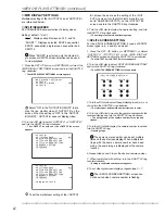 Preview for 42 page of Mitsubishi Electric DX-TL2500U Installation And Operation Manual