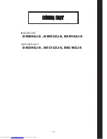 Предварительный просмотр 90 страницы Mitsubishi Electric DXK09ZJ-S Technical Manual