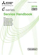 Mitsubishi Electric E Series Service Handbook preview