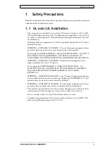 Preview for 5 page of Mitsubishi Electric E1041 Installation Manual