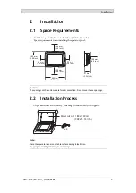 Preview for 7 page of Mitsubishi Electric E1061 Installation Manual