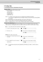 Preview for 36 page of Mitsubishi Electric E70 Series Instruction Manual