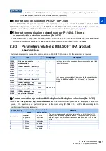 Preview for 112 page of Mitsubishi Electric E820S Instruction Manual (Communication