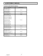 Preview for 2 page of Mitsubishi Electric ecodan EHPX-VM2C Service Manual