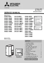 Preview for 1 page of Mitsubishi Electric ecodan EHPX-VM2D Service Manual