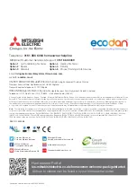 Preview for 16 page of Mitsubishi Electric Ecodan Quick Start Manual