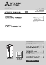 Предварительный просмотр 1 страницы Mitsubishi Electric EHGT17D-YM9ED Service Manual