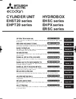 Preview for 1 page of Mitsubishi Electric EHPT20 Series Operation Manual