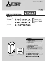 Preview for 1 page of Mitsubishi Electric EHSC-VM6A Service Manual