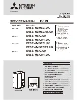 Preview for 1 page of Mitsubishi Electric EHSE-MEC Service Manual