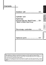 Preview for 3 page of Mitsubishi Electric EHWT17D-MHEDW Data Book