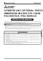 Preview for 98 page of Mitsubishi Electric EHWT17D-MHEDW Data Book