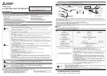 Mitsubishi Electric EMU-CT100 Instruction Manual preview