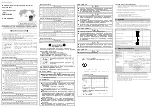 Preview for 1 page of Mitsubishi Electric ERNT-2JQ212S User Manual