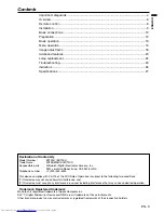 Preview for 3 page of Mitsubishi Electric ES100U User Manual