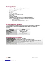 Preview for 3 page of Mitsubishi Electric ES200U Specifications