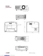 Предварительный просмотр 5 страницы Mitsubishi Electric ES200U Specifications