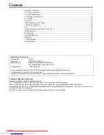 Preview for 4 page of Mitsubishi Electric EW270U User Manual