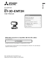Preview for 1 page of Mitsubishi Electric EY-3D-EMT2H User Manual