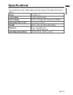 Preview for 13 page of Mitsubishi Electric EY-3DGS-1U User Manual