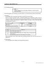 Preview for 128 page of Mitsubishi Electric EZMOTION MR-E Super MR-E-10A-QW003 Instruction Manual