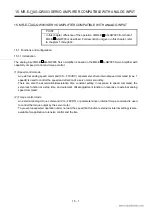 Preview for 260 page of Mitsubishi Electric EZMOTION MR-E Super MR-E-10A-QW003 Instruction Manual