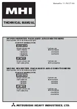 Предварительный просмотр 1 страницы Mitsubishi Electric FDC100VNA Technical Manual