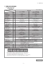 Предварительный просмотр 4 страницы Mitsubishi Electric FDC100VNA Technical Manual