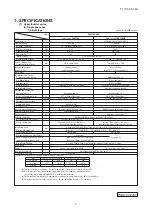 Предварительный просмотр 4 страницы Mitsubishi Electric FDF100VNVD Technical Manual