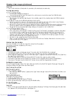 Предварительный просмотр 21 страницы Mitsubishi Electric FL6900U User Manual